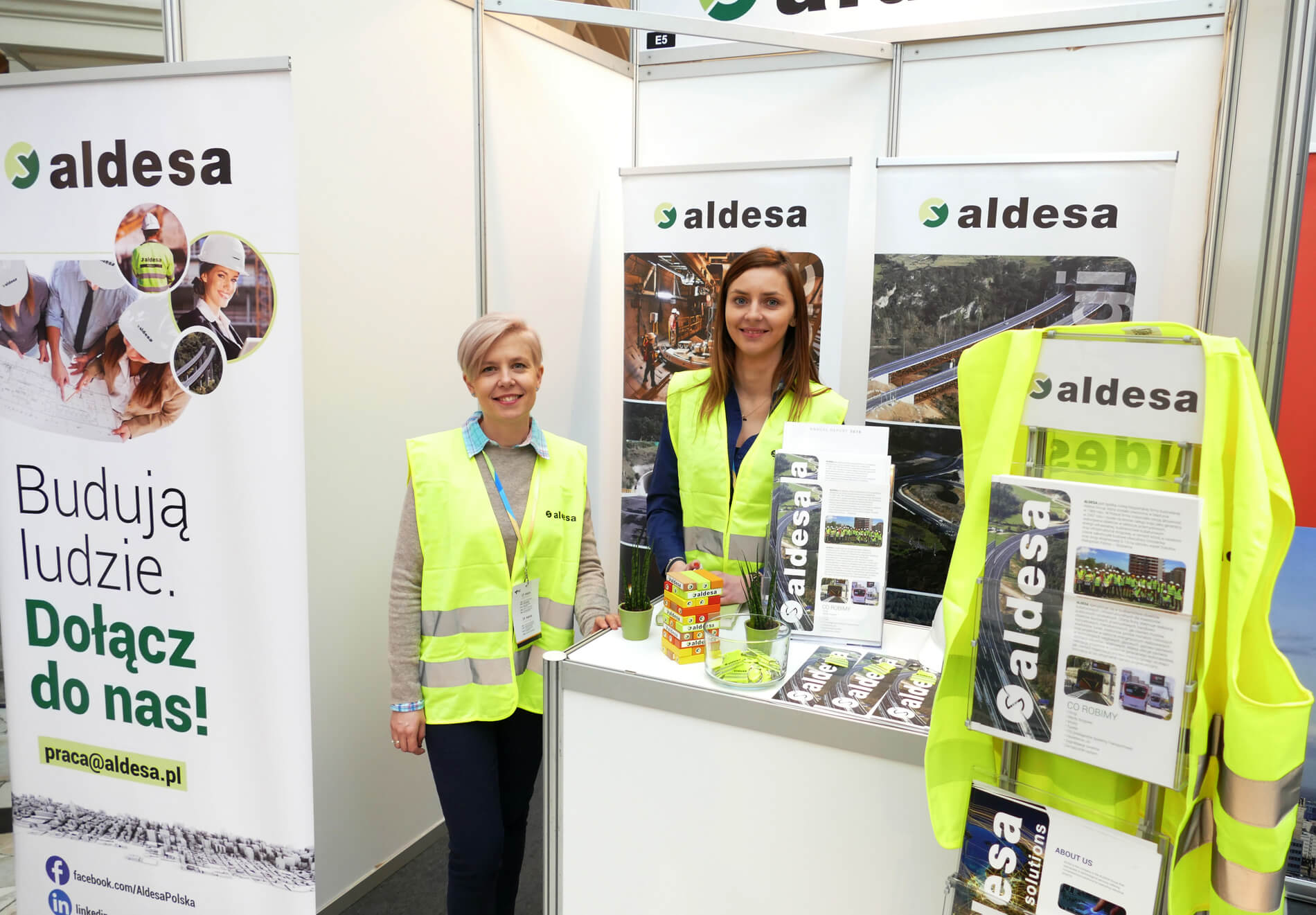 Aldesa - Aldesa Polska at Warsaw University of Technology Job Fair