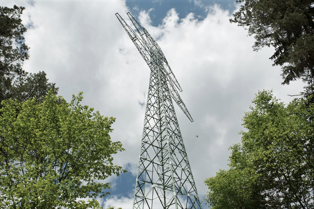 Aldesa - Last tower on Double-circuit 400kV overhead power line Gdańsk Przyjaźń – Żydowo Kierzkowo project