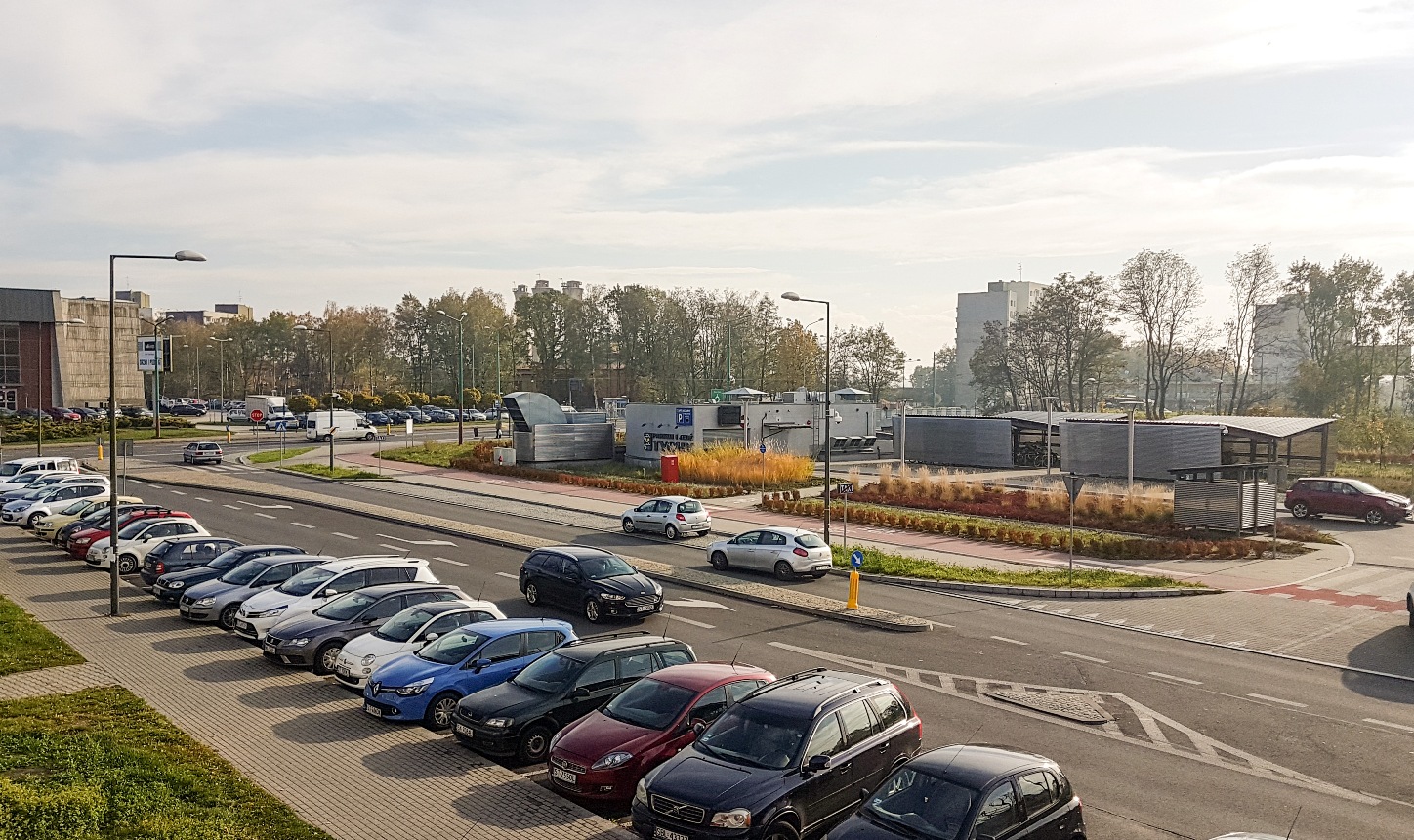 Aldesa - Multi-level car parks “Tychy Główne” and “Tychy Lodowisko”