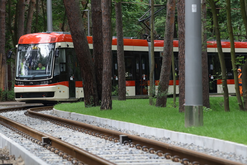 Aldesa - Modernization of the tram route in Gdansk Stogi