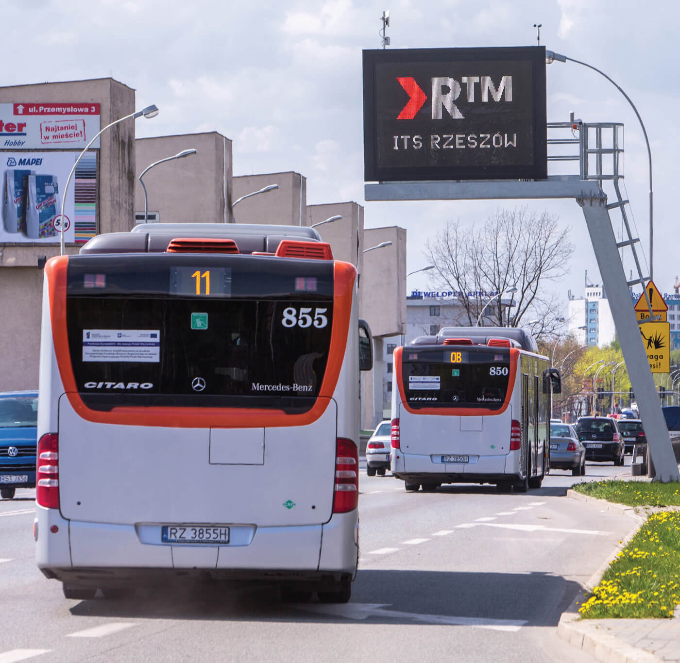Aldesa - Inteligentný systém dopravy (ITS) v Rzeszówe